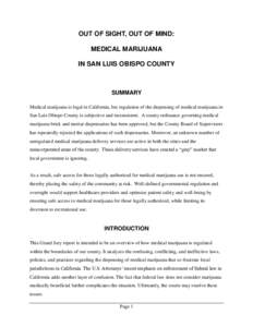 Medicine / Cannabis in the United States / California Senate Bill 420 / Medical cannabis / Legality of cannabis / Dispensary / California Proposition 215 / Cannabis in Oregon / Pharmacology / Pharmaceutical sciences / Cannabis laws