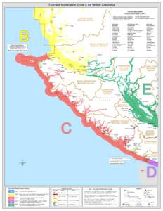 Tsunami / Warning systems / Port Alberni / Hot Springs Cove /  British Columbia / Quatsino /  British Columbia / Ucluelet / Regional District of Mount Waddington / Regional District of Nanaimo / Alert Bay /  British Columbia / Vancouver Island / British Columbia / Provinces and territories of Canada