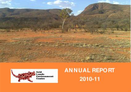 ANNUAL REPORT[removed]Arid Lands Environment Centre Annual Report[removed]