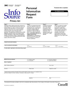 [removed]Personal Information Request Form