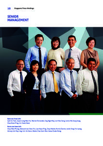 28  Singapore Press Holdings SENIOR MANAGEMENT