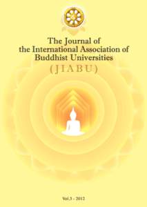 The Journal of the International Association of Buddhist Universities (JIABU)