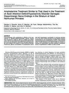 Euphoriants / Attention-deficit hyperactivity disorder / Stimulants / Anorectics / Amphetamines / Adderall / Methylphenidate / Dextroamphetamine / Substituted amphetamine / Pharmacology / Medicine / Biology