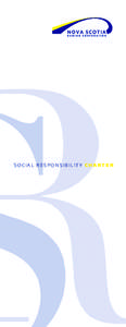 SOCIAL RESPONSIBILITY CHARTER  O C T O B E R[removed]