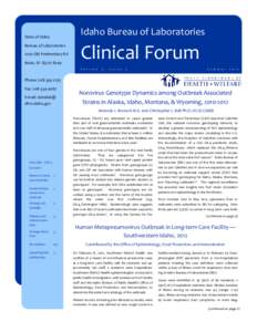 IBL Clinical Forum Vol 5(2).pub