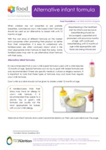 Infant feeding / Breastfeeding / Breast milk / Food science / Infant formula / Milk allergy / Human breast milk / Infant / Lactose intolerance / Food and drink / Nutrition / Milk