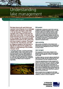 Microsoft PowerPoint - LAKE MANAGEMENT STRUCTURE V2.ppt