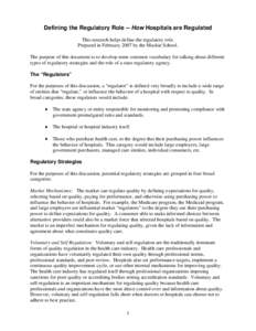 Microsoft Word - Defining-Regulatory-Role.doc