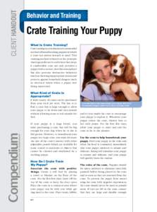 Dog crate / Crate / Puppy / Ethology / Zoology / Agriculture / Crate training / Dogs / Housebreaking