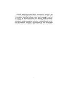 Copyright 1994 Society of Photo-Optical Instrumentation Engineers. This paper was published in { Multilayer and Grazing Incidence X-Ray/EUV Optics II }, Richard B. Hoover and Arthur B. Walker, Eds., Proceedings of SPIE V