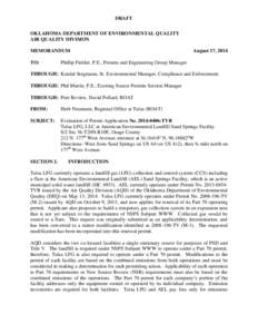 Landfill / Anaerobic digestion / Fuel gas / United States Environmental Protection Agency / Energy in the United States / Title 40 of the Code of Federal Regulations / Landfill gas / Natural gas / Emission standard / Waste management / Environment / Sustainability