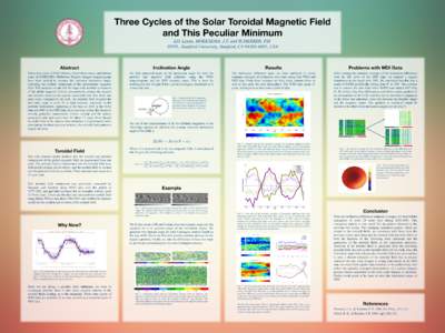 Three Cycles of the Solar Toroidal Magnetic Field