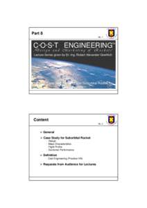 Microsoft PowerPoint - 8. Lecture R.A. Goehlich (Case Study Suborbital)_CE_sp04