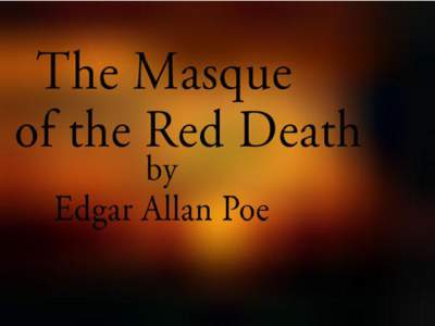 “The Masque of the Red Death” by Edgar Allan Poe is a publication of The Electronic Classics Series. This Portable Document file is furnished free and without any charge of any kind. Any person using this document f