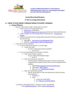 Economy of the United States / Technology / Environment / Energy audit / Energy conservation / Electrical energy efficiency on United States farms / Renewable energy / Food /  Conservation /  and Energy Act / United States Wind Energy Policy / Energy in the United States / Agriculture in the United States / Low-carbon economy