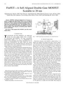 2320  IEEE TRANSACTIONS ON ELECTRON DEVICES, VOL. 47, NO. 12, DECEMBER 2000