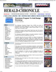 Herald Chronicle  http://www.heraldchronicle.com/news/view_sections.asp?idcategory=9&... Weather Forecast