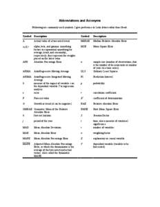 Mean squared error / Mean absolute error / Root-mean-square deviation / Absolute deviation / Errors and residuals in statistics / Regression analysis / Exponential smoothing / Approximation error / Autoregressive integrated moving average / Statistics / Time series analysis / Mean absolute percentage error