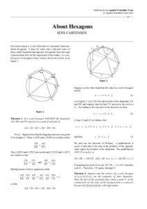 Published by the Applied Probability Trust c Applied Probability Trust 2001