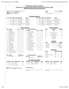NCAA_Boxscore_GAN_3-CSUMB_9  http://www.thefosh.net/admin/boxscore.php?gameid=643 NCAA Water Polo Boxscore (Final) #5 Gannon 3 vs. #3 Cal State Monterey Bay 9 (April 25, 2015 at Geneva, OH)