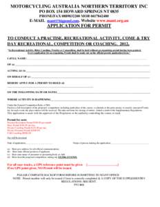 Microsoft Word[removed]PERMIT application Form.doc