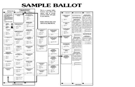 Elections / Constitution of Alabama / Alabama Republican Party / Write-in candidate / Republican Party of Virginia / United States Constitution / Colorado Amendment 36 / New York state elections / Southern United States / Alabama / Confederate States of America