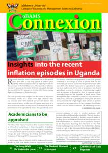 Dec 2011 Volume 1 Issue 2  Makerere University Connexion College of Business and Management Sciences (CoBAMS)