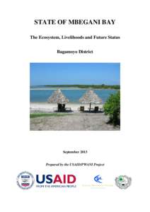 State of Mbegani Bay: The Ecosystem, Livelihoods, and Future Status, Tanzania.