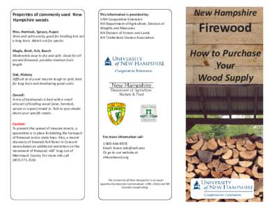 NH Firewood - How to Purchase Your Wood Supply