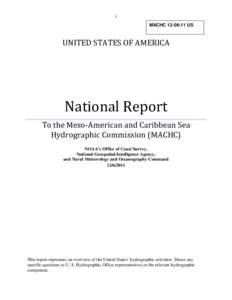1 MACHC[removed]US UNITED STATES OF AMERICA  National Report