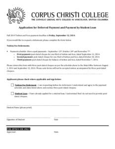 Microsoft Word - Deferred Payment and Payment by Student Loan Form Fall 2014.docx