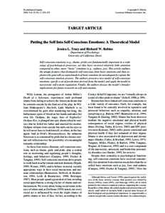 Psychological Inquiry 2004, Vol. 15, No. 2, 103–125 Copyright © 2004 by Lawrence Erlbaum Associates, Inc.