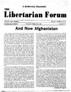 THE  Libertarian Forum