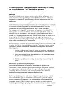 Microsoft Word - d-0741_2014_1828.Sammenfattende_redegørelse_til_Kommuneplan_tillæg_nr._1_og_Lokalplan_78.635272864764157950