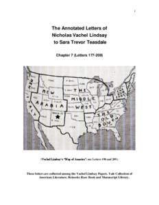 1  The Annotated Letters of