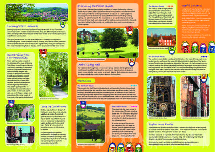 Producing the Pocket Guide This pocket guide was produced by members of a town partnership ‘Dorking Needs Action (DNA)’, with support from Mole Valley District Council and assisted with funds provided by central gove