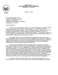 UNITED STATES   NUCLEAR REGULATORY COMMISSION WASHINGTON, D.C[removed]·0001