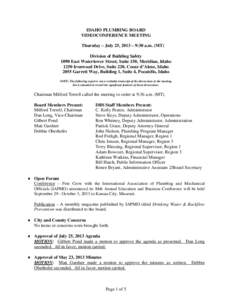 Architecture / Continuing education unit / Pipe / Uniform Plumbing Code / American Water Works Association / Meeting / Continuing education / Plumbing / Education / Construction