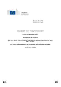 EUROPEAN COMMISSION Brussels, [removed]SWD[removed]final