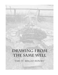 Drawing from the same well The St. Brigid Report The St. Brigid Report  