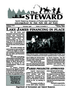 www.ncsparks.net for State Parks Info and Events Michael F. Easley Governor December 2004