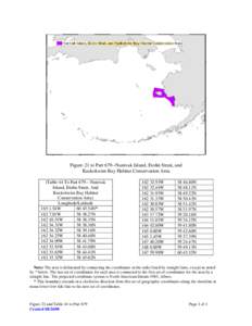 Figure 21 to Part 679--Nunivak Island, Etolin Strait, and Kuskokwim Bay Habitat Conservation Area (Table 44 To Part 679—Nunivak Island, Etolin Strait, And Kuskokwim Bay Habitat Conservation Area)