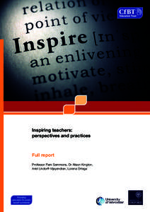 CfBT 022_Inspiring Teachers_full report.indd