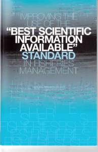 Visit the National Academies Press online, the authoritative source for all books from the National Academy of Sciences, the National Academy of Engineering, the Institute of Medicine, and the National Research Council: