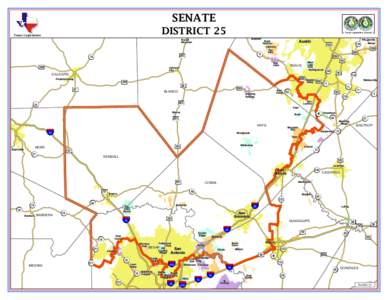 SENATE  DISTRICT 25 Texas Legislature