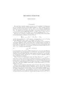 Algebraic geometry / Hodge theory / Homological algebra / Homology theory / Conjectures / Hodge conjecture / Hodge structure / Motive / Algebraic cycle / Abstract algebra / Geometry / Algebra