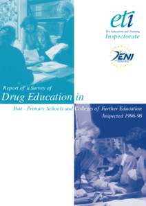 Report of a Survey of Drug Education in Post-Primary Schools and Colleges of Further Education