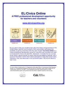 Microsoft Word - ELCivics Online Flyer Rev[removed]doc