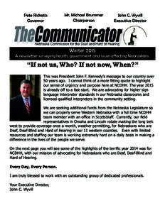 Nebraska Commission for the Deaf and Hard of Hearing
