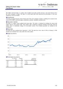 Business / Nikkei 225 / Osaka Securities Exchange / Stock market / Nihon Keizai Shimbun / Stock market index